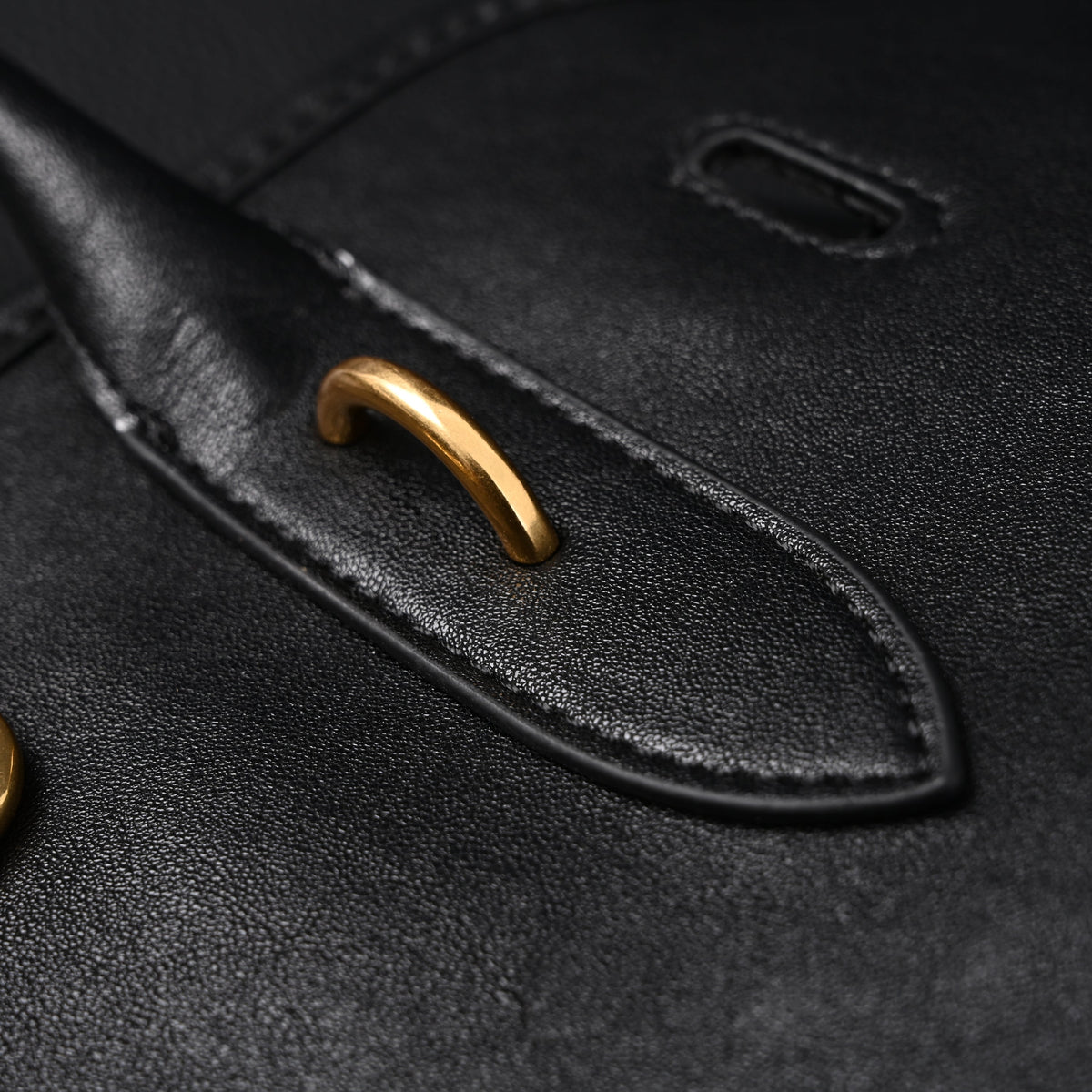 Miu Miu Leather Tote Bag – Classic Black — view 2