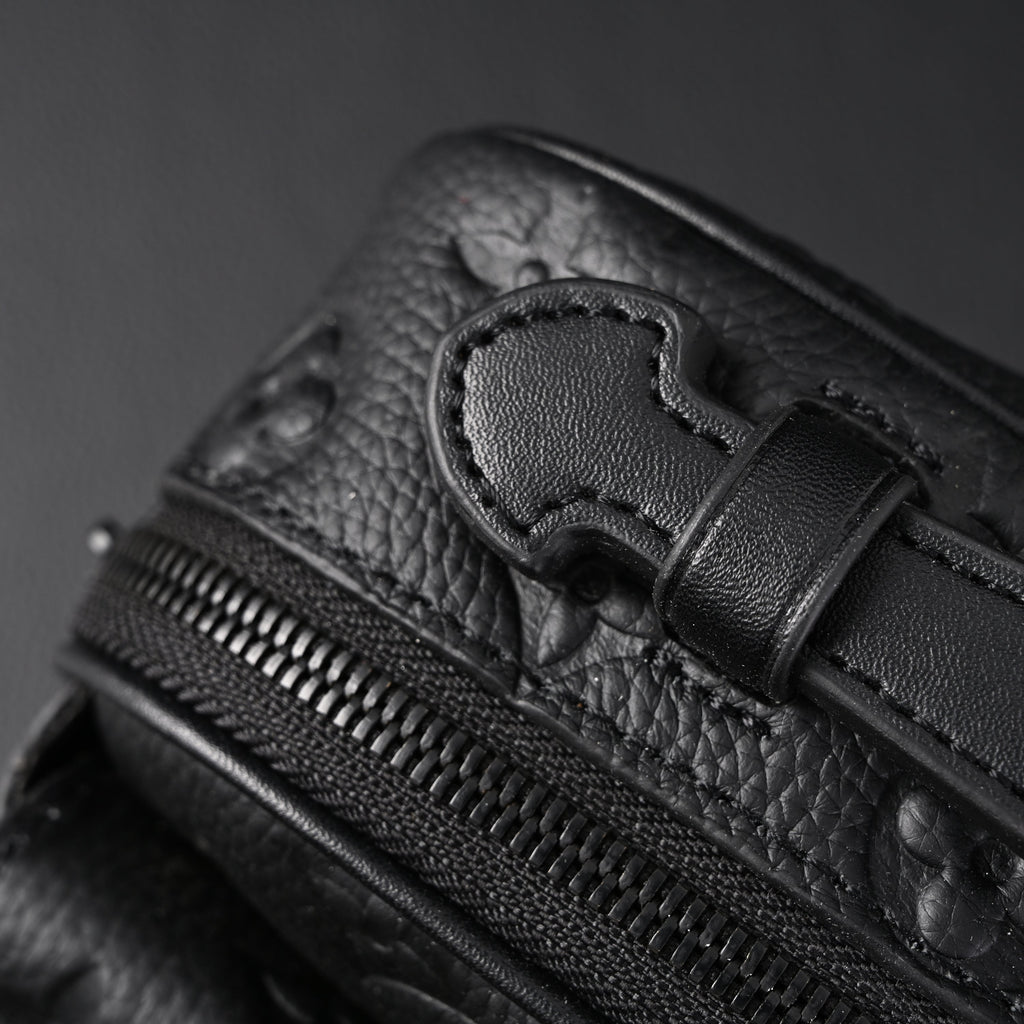 Louis Vuitton Capucines BB Top Handle Bag – Black Taurillon Leather - Classic Black — view 11