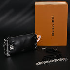 Louis Vuitton Soft Trunk Monogram Black Leather Crossbody Bag — view 1