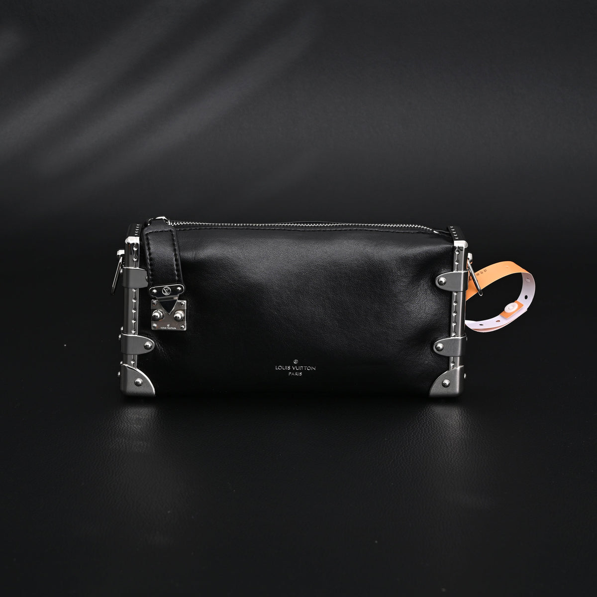 Louis Vuitton Soft Trunk Monogram Black Leather Crossbody Bag — view 22
