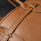 Miu Miu Leather Tote Bag – Elegant Caramel Brown — view 12