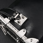 Louis Vuitton Soft Trunk Monogram Black Leather Crossbody Bag — view 7