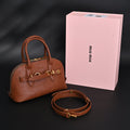 Gucci Horsebit 1955 Brown Leather Top Handle Bag - Classic Brown with Rich Texture — view 1