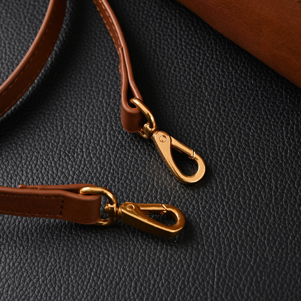 Gucci Horsebit 1955 Brown Leather Top Handle Bag - Classic Brown with Rich Texture — view 12