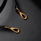 Miu Miu Black Leather Satchel Bag – Medium Structured Tote - Black with Gold-Tone Accents — view 19