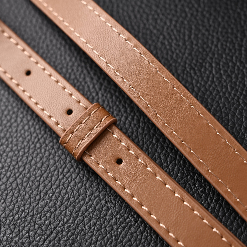 Miu Miu Matelassé Leather Top Handle Bag – Caramel Brown — view 5
