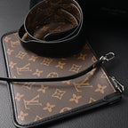 Louis Vuitton Black Mahina Leather Hobo Shoulder Bag — view 19