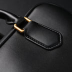 Miu Miu Leather Top Handle Satchel – Classic Black Satchel Bag — view 20
