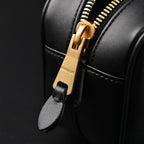 Miu Miu Leather Top Handle Satchel – Classic Black Satchel Bag — view 4