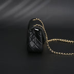Chanel Classic Flap Mini Bag – Black Quilted Lambskin with Gold-Tone Hardware — view 2