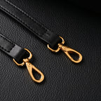 Miu Miu Black Matelassé Leather Satchel Bag – Mini Top Handle - Black with Gold-Tone Accents — view 6