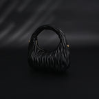 Miu Miu Matelassé Leather Hobo Bag – Black with Gold Hardware - Classic Black — view 3