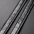 Saint Laurent Niki Medium Black Crinkled Leather Shoulder Bag — view 14