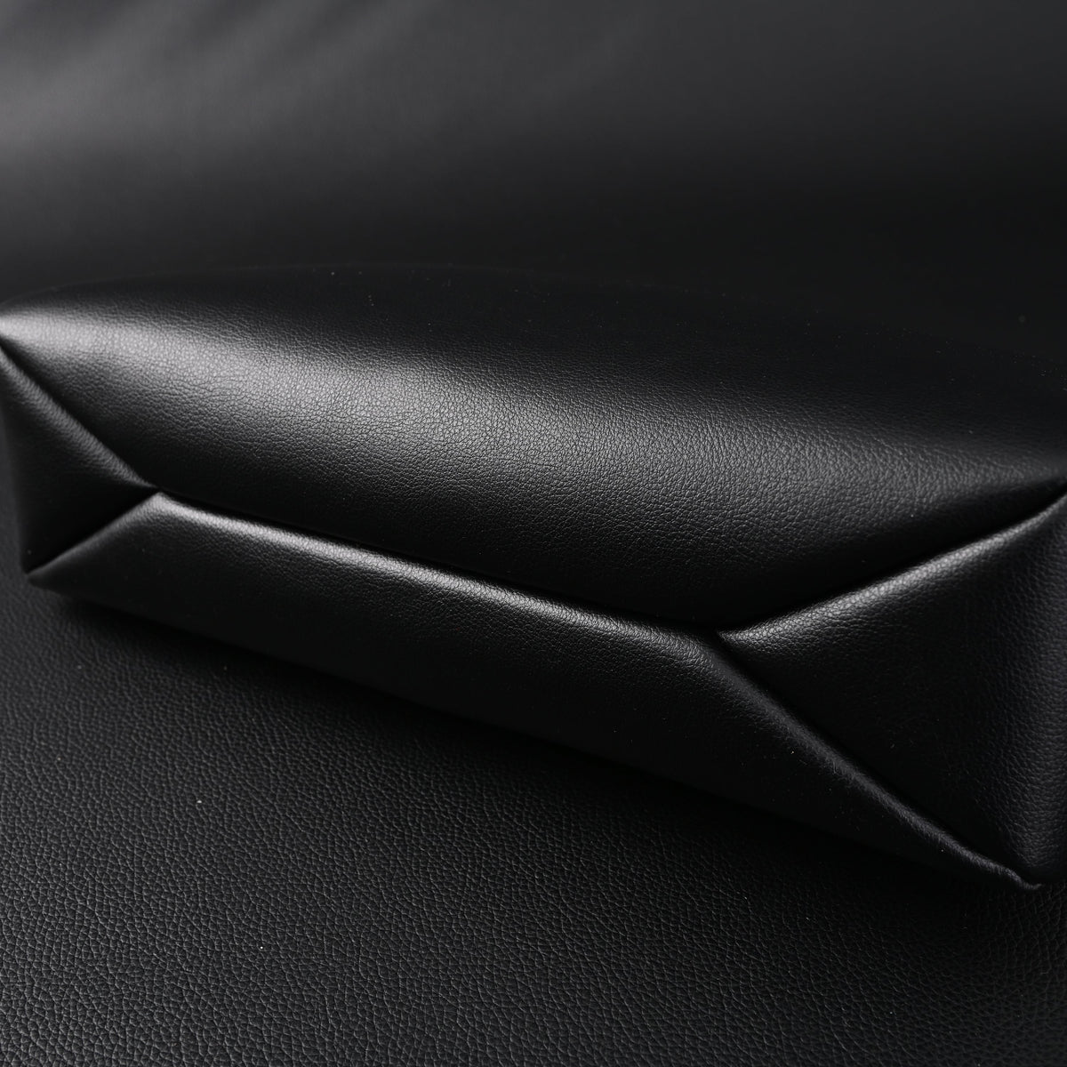 Prada Cleo Black Brushed Leather Shoulder Bag — view 7