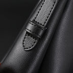 Prada Cleo Black Brushed Leather Shoulder Bag — view 9