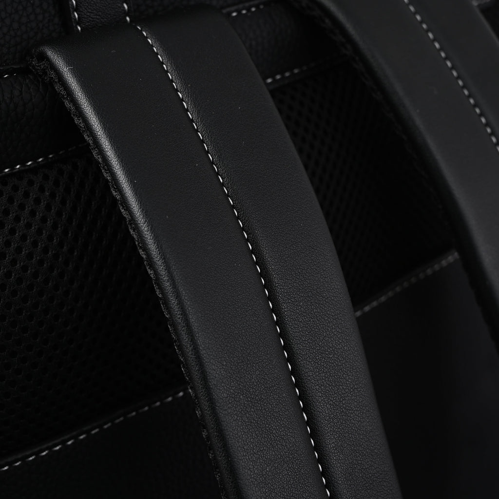 Coach Ch Sprint Backpack – Signature Canvas & Leather - Black / Grey Monogram — view 2