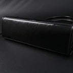 Prada Cleo Black Patent Leather Shoulder Bag with Gold Hardware — view 10