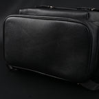 Coach Men's Leather Backpack – Black Signature Canvas — view 22