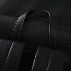 Coach Men's Leather Backpack – Black Signature Canvas — view 16