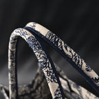 Dior Book Tote Bag – Blue Toile De Jouy Embroidery - Blue with Toile De Jouy Pattern — view 3