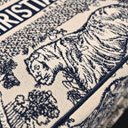 Dior Book Tote Bag – Blue Toile De Jouy Embroidery - Blue with Toile De Jouy Pattern — view 8