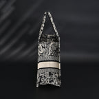 Dior Book Tote Bag – Black Toile De Jouy Embroidery — view 3