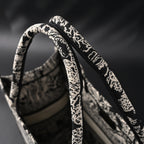 Dior Book Tote Bag – Black Toile De Jouy Embroidery — view 5