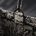 Dior Book Tote Bag – Black Toile De Jouy Embroidery — view 14
