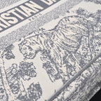 Christian Dior Large Book Tote – Toile De Jouy Embroidery - Classic Grey — view 8