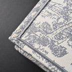Christian Dior Large Book Tote – Toile De Jouy Embroidery - Classic Grey — view 9