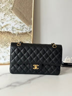 Chanel Classic Flap Bag Medium Gold Hardware — view 1