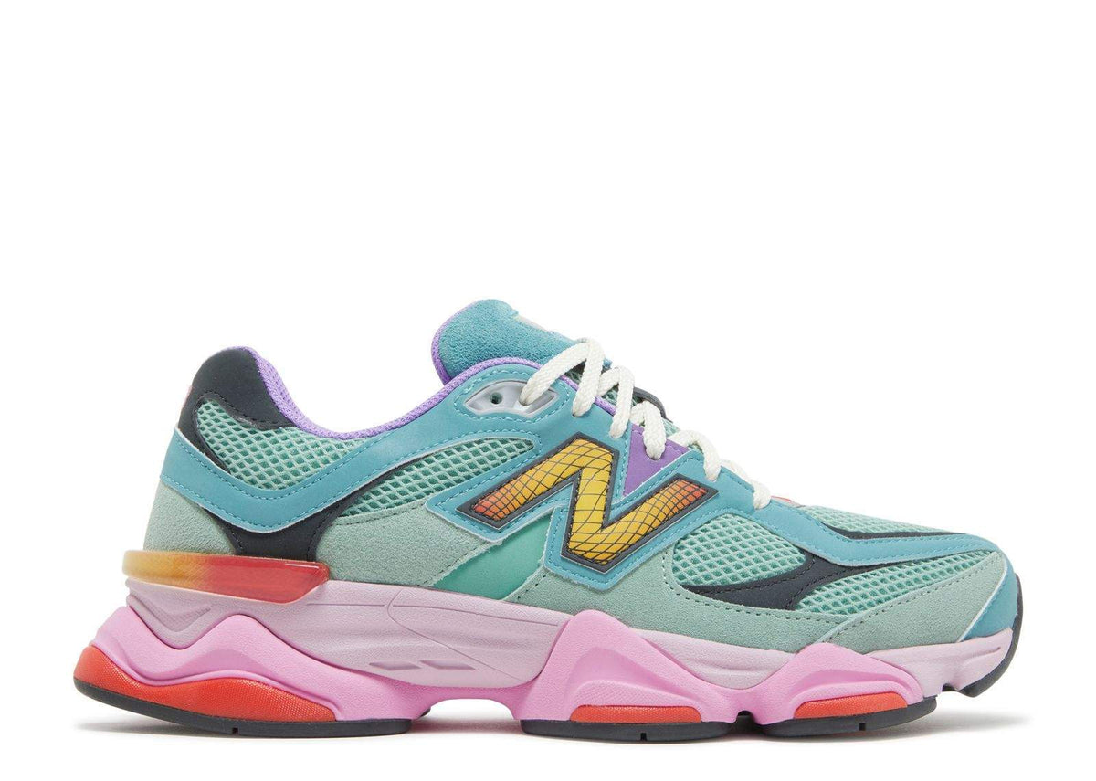 New Balance 9060 Warped Multi-Color Unfading Sneaker — view 1