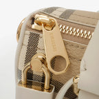 Burberry Mini Check Bowling Bag — view 3