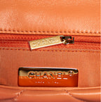 Chanel 19 Flap Bag Orange — view 4