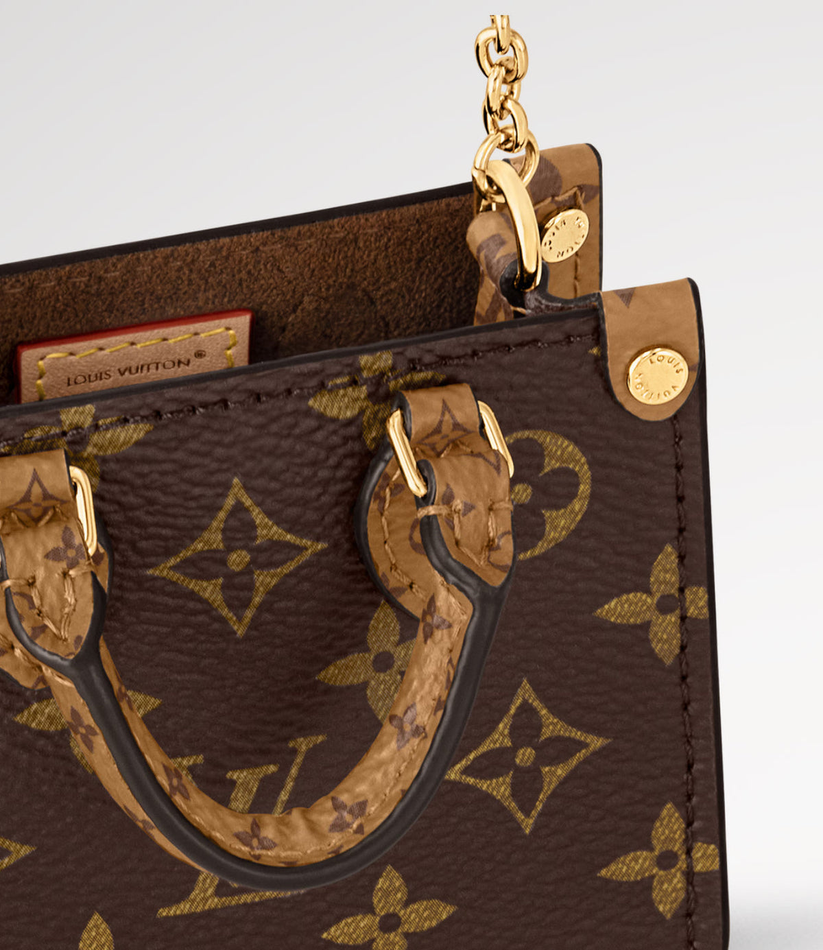 Louis Vuitton Micro Bag On the Go Monogram — view 4
