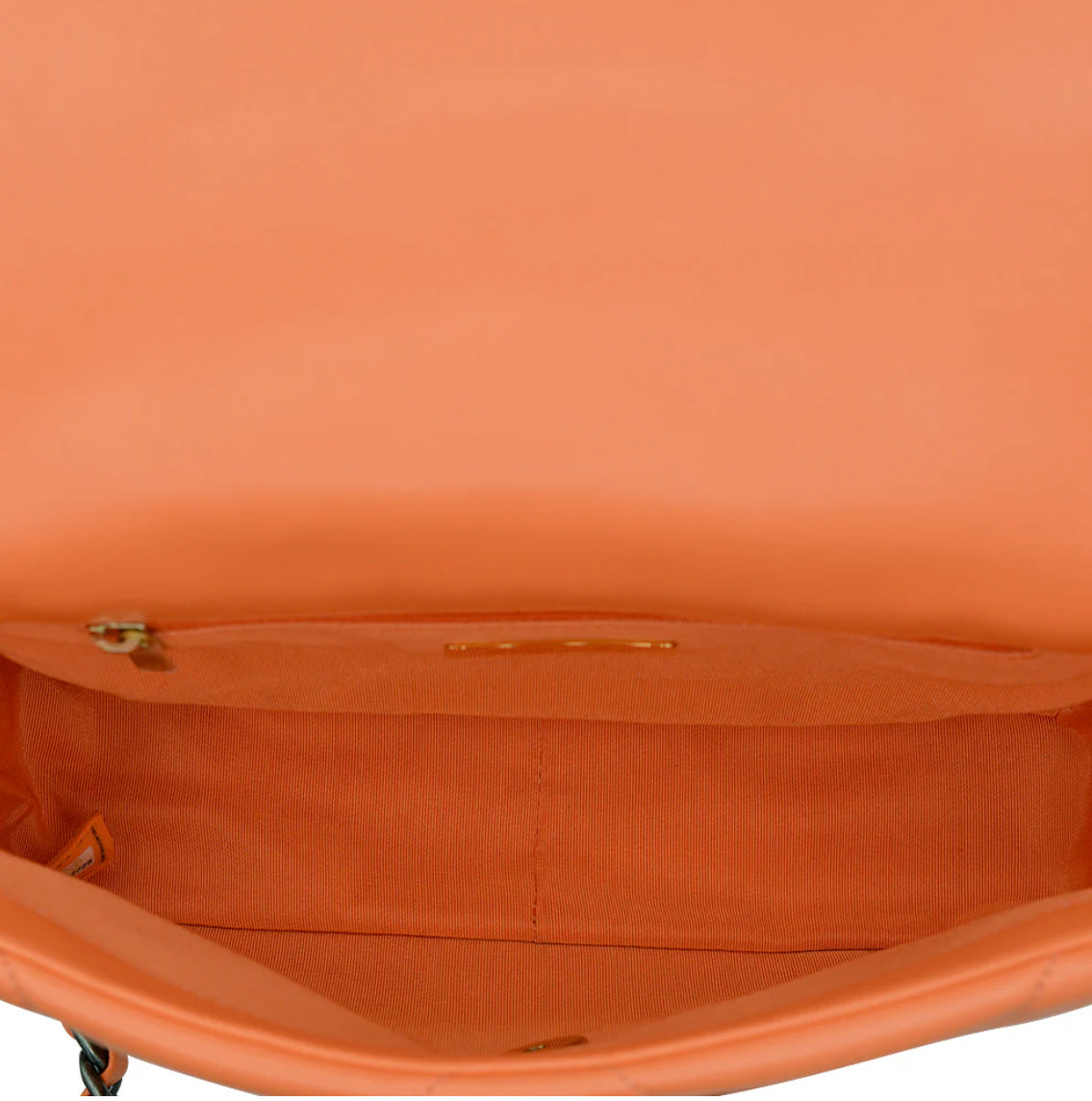 Chanel 19 Flap Bag Orange — view 6