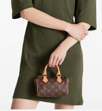 Louis Vuitton Monogram Nano Speedy Bag — view 6