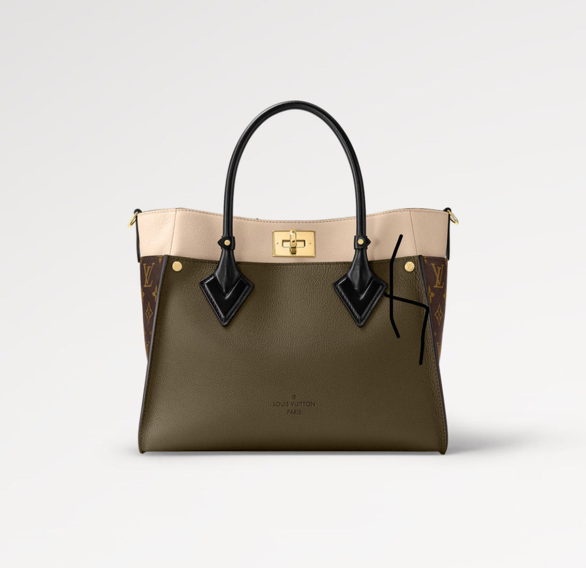 Louis Vuitton On My Side MM Tote Bag — view 1