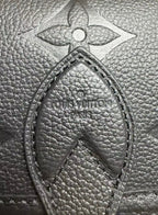 Louis Vuitton Diane Monogram Empreinte Black Satchel Bag — view 8