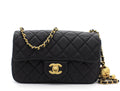 Chanel Pearl Crush Mini Rectangular Flap Bag - Black with Aged Gold-Tone Hardware — view 11