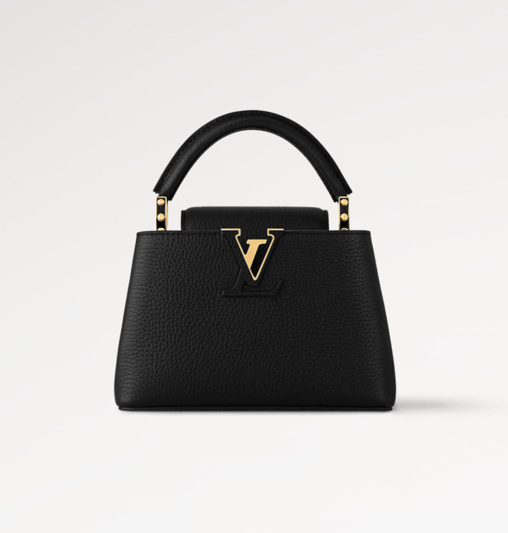 Louis Vuitton Capucines Mini Black Handbag — view 1