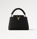 Louis Vuitton Capucines Mini Black Handbag — view 1