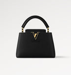 Louis Vuitton Capucines Mini Black Handbag — view 1