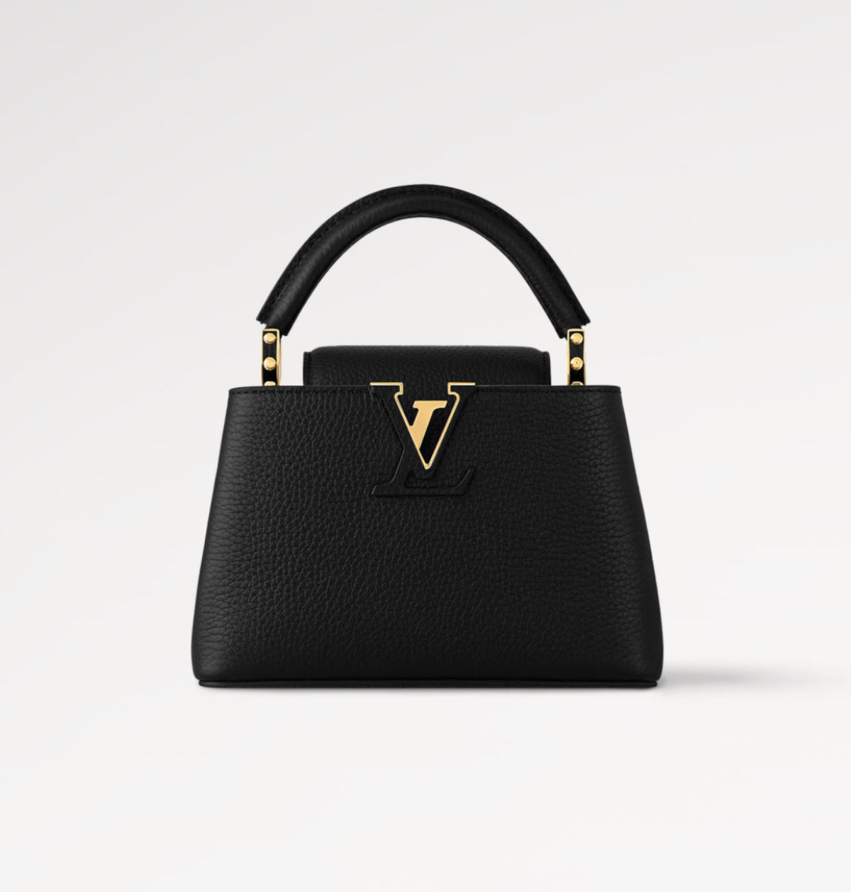 Louis Vuitton Capucines Mini Black Handbag — view 1