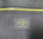 Louis Vuitton Neverfull MM Navy Blue Tote Bag — view 8