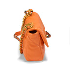 Chanel 19 Flap Bag Orange — view 2