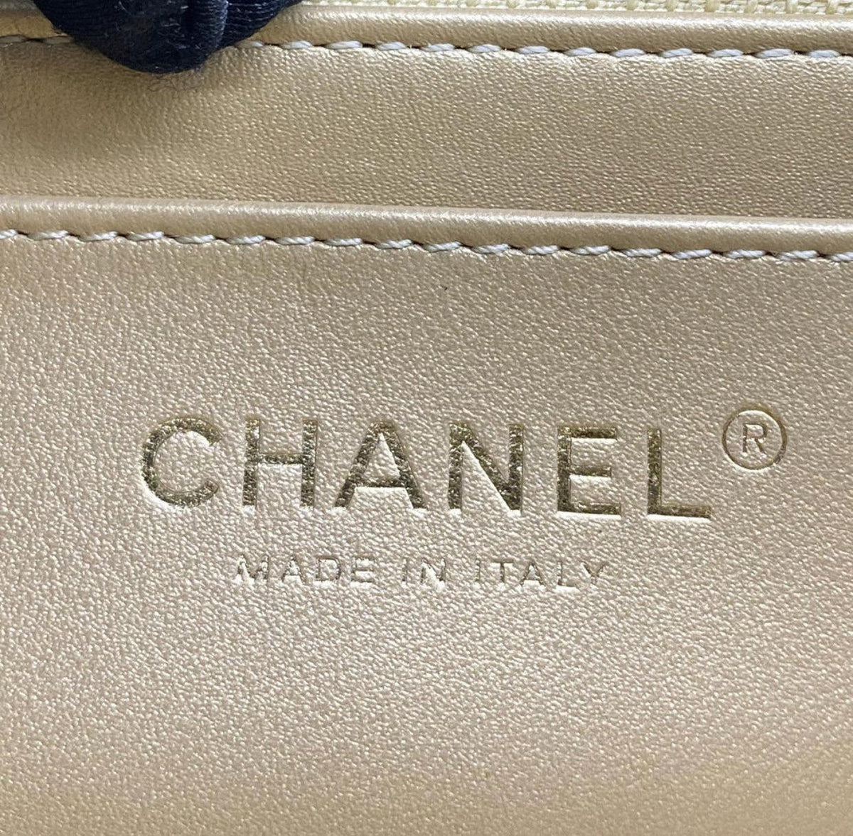 Chanel Pearl Crush Mini Rectangular Flap Bag - Black with Aged Gold-Tone Hardware — view 10