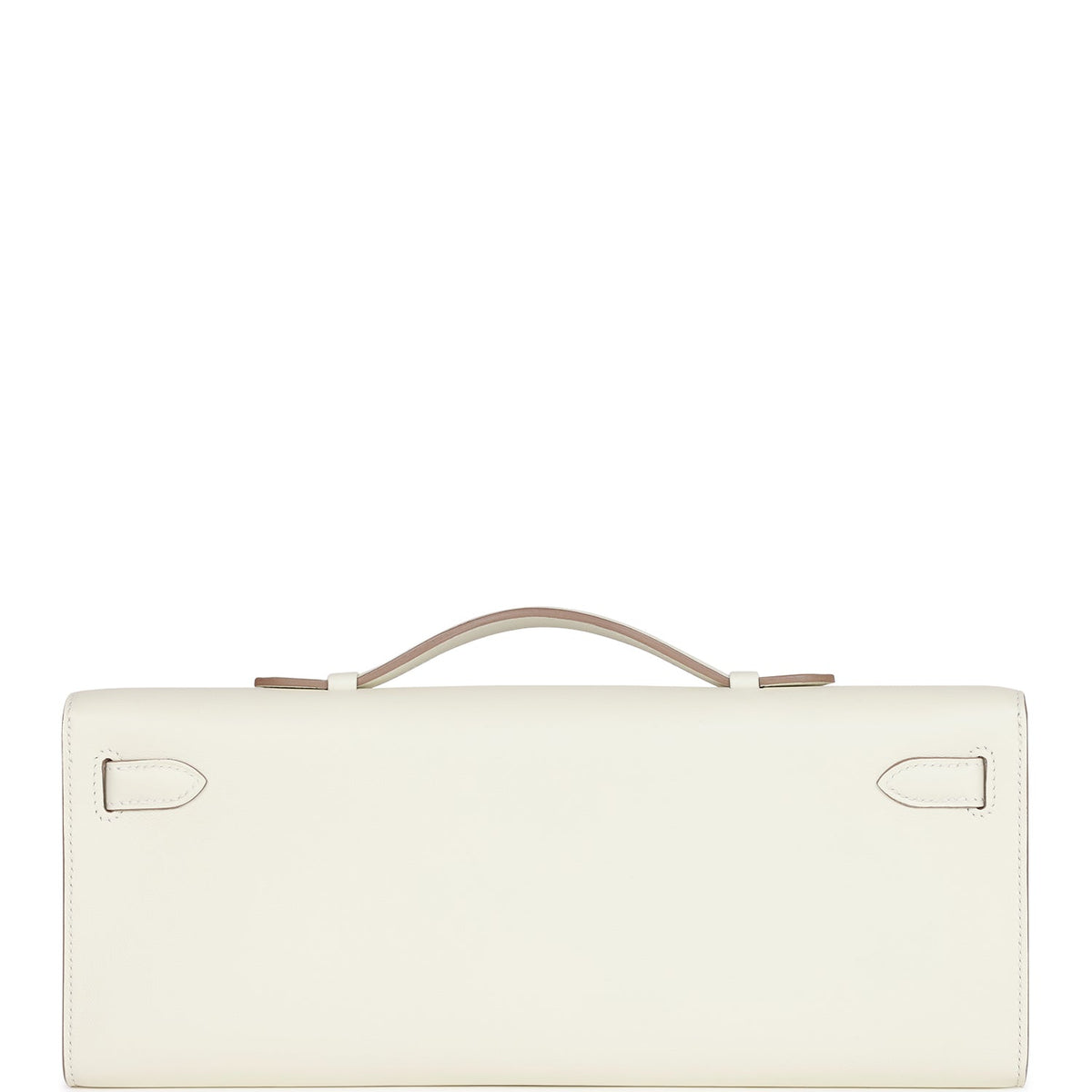Hermès Kelly Cut Mushroom Swift Gold Hardware Clutch — view 4