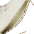 Hermès Kelly Cut Mushroom Swift Gold Hardware Clutch — view 5