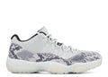 Air Jordan 11 Retro Low ‘Light Bone Snakeskin’ Unfading Sneaker — view 1